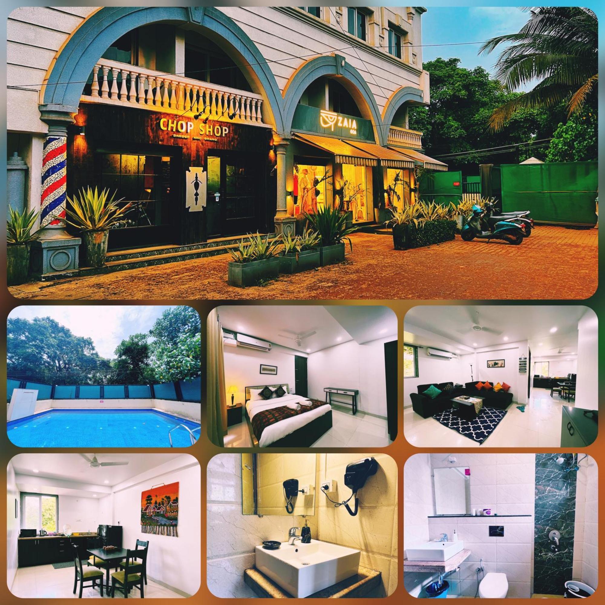 Luxurious Nirvana Apartments Vagator Luaran gambar